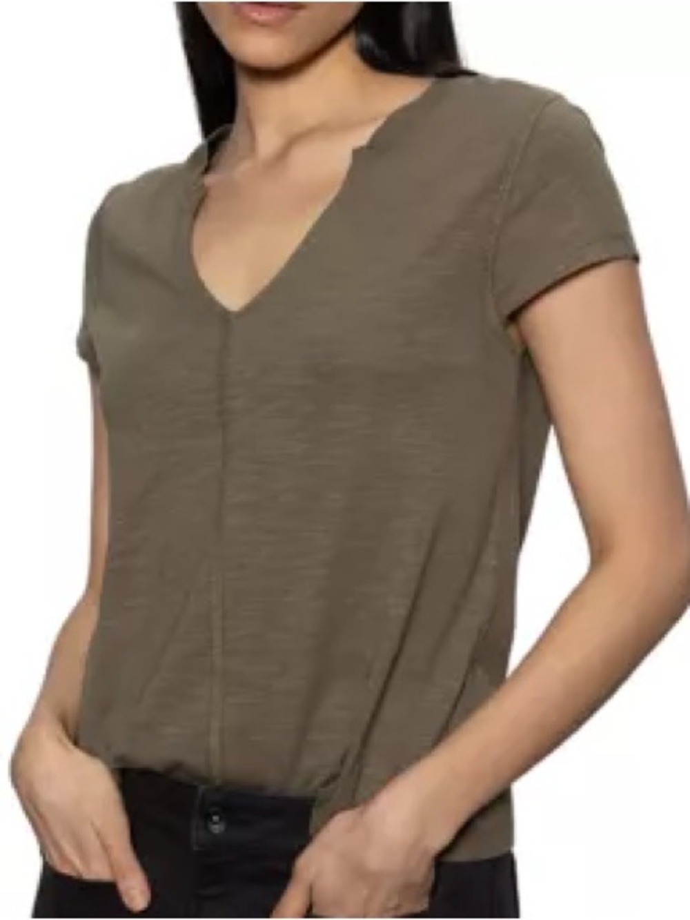 Sanctuary V Neck Short Sleeve Tee